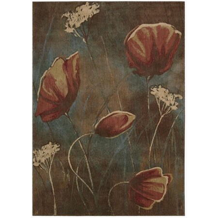 Nourison Somerset Area Rug Collection Multi Color 7 Ft 9 In. X 10 Ft 10 In. Rectangle 99446072245